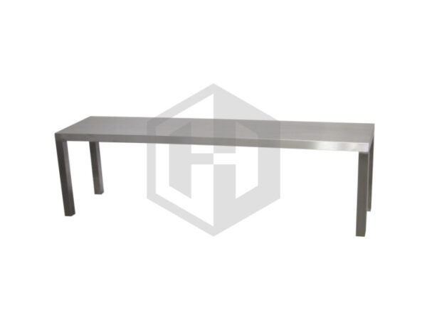 Edelstahl-Aufsatzbord, 1-etagig